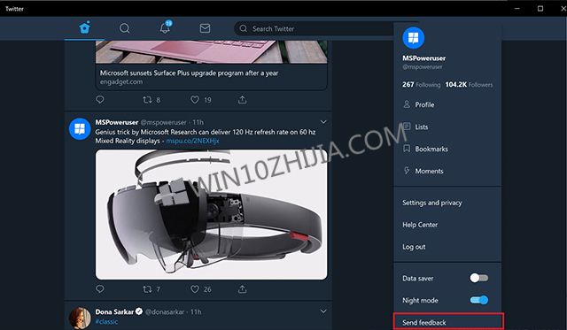 Win10 Twitter PWAһ£ٷ־