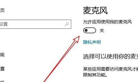 Win10麦克风权限设置在哪里?Win10麦克风权限关了怎么打开?