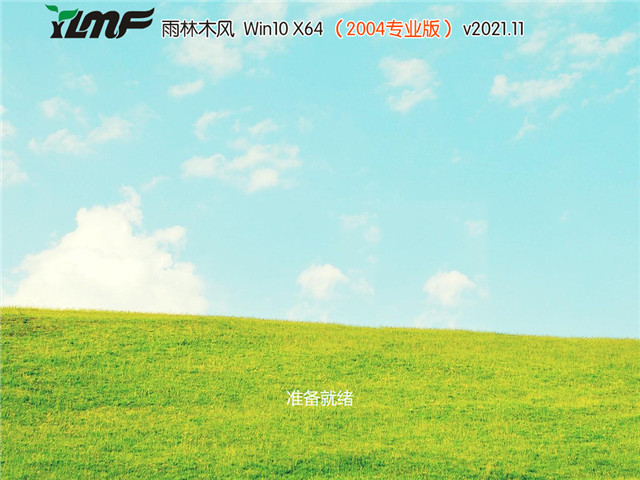 雨林木风 Win10 64位专业版(2004) v2021.11