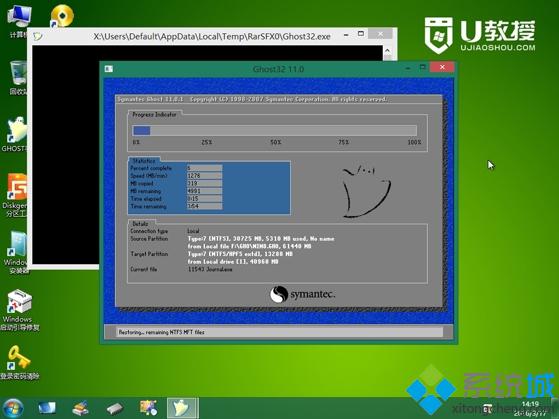 如何用U盘安装雨林木风ghost win8.1系统